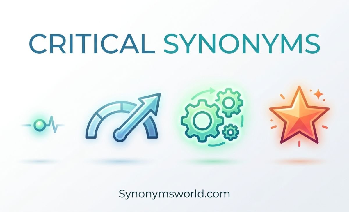 Critical Synonyms