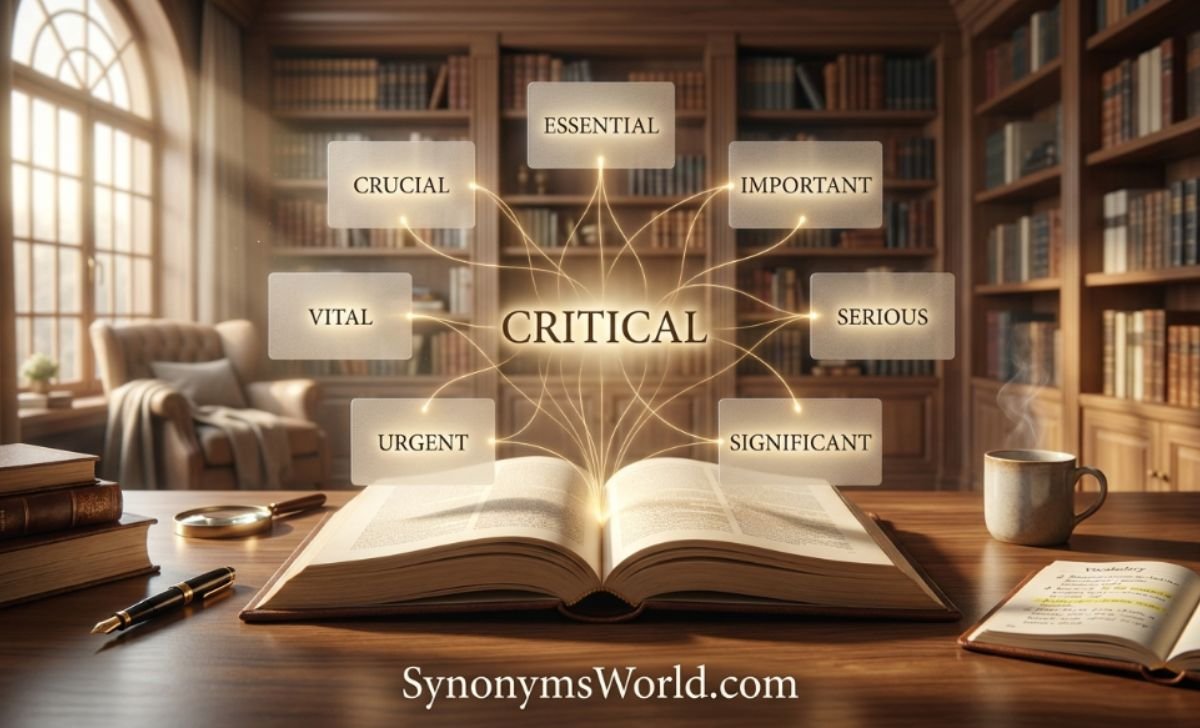 critical synonyms