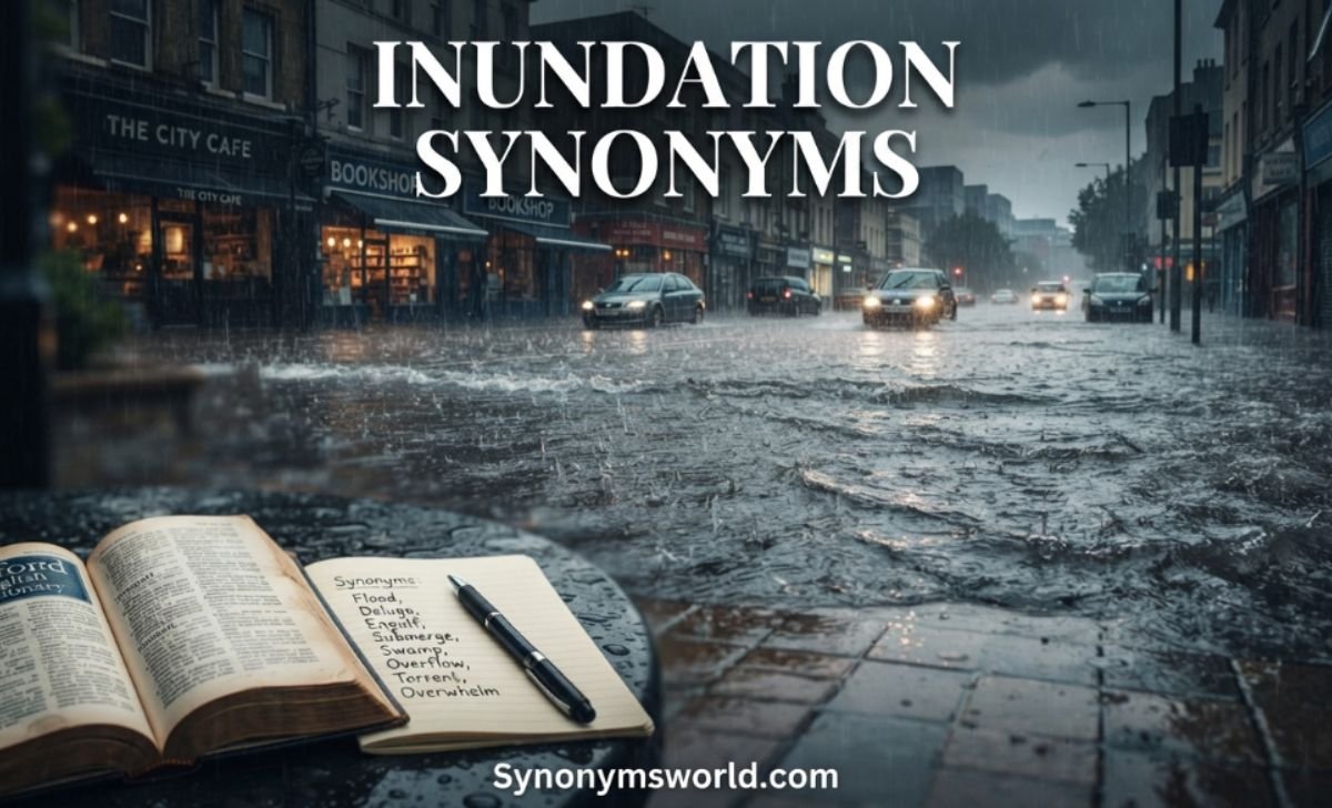 inundation synonyms