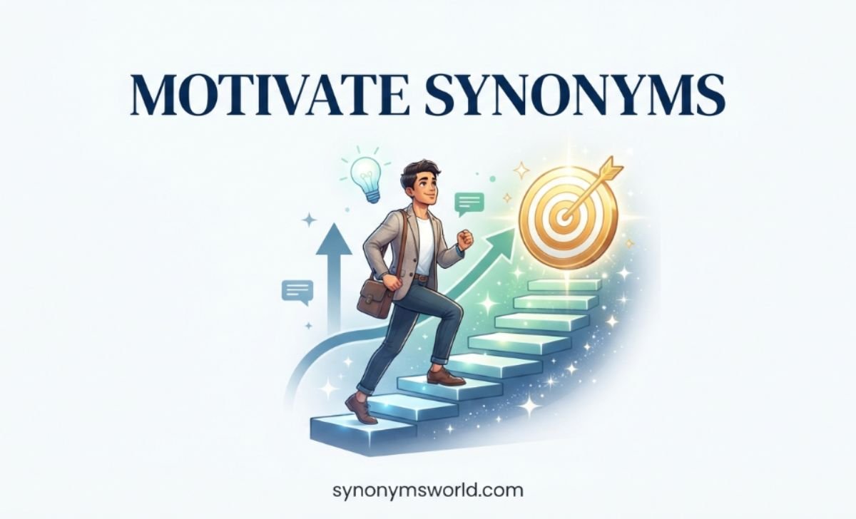 motivate synonyms