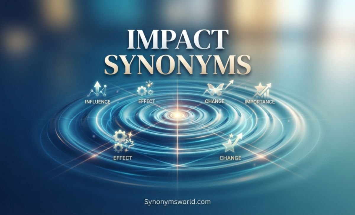 impact synonyms