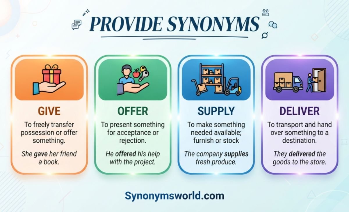 provide synonyms