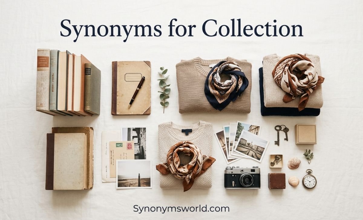 synonyms for collection