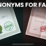 synonyms for false