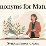 synonyms for mature
