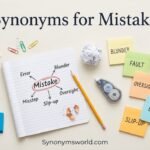 synonyms for mistake