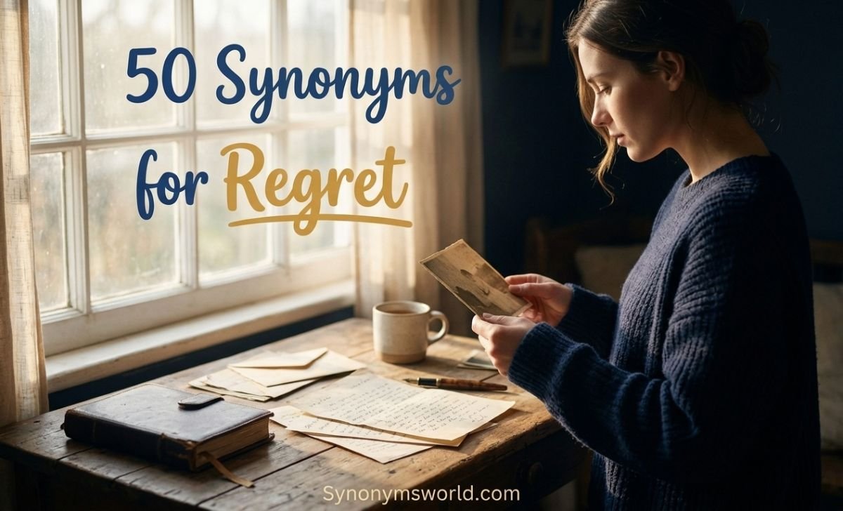 synonyms for regret