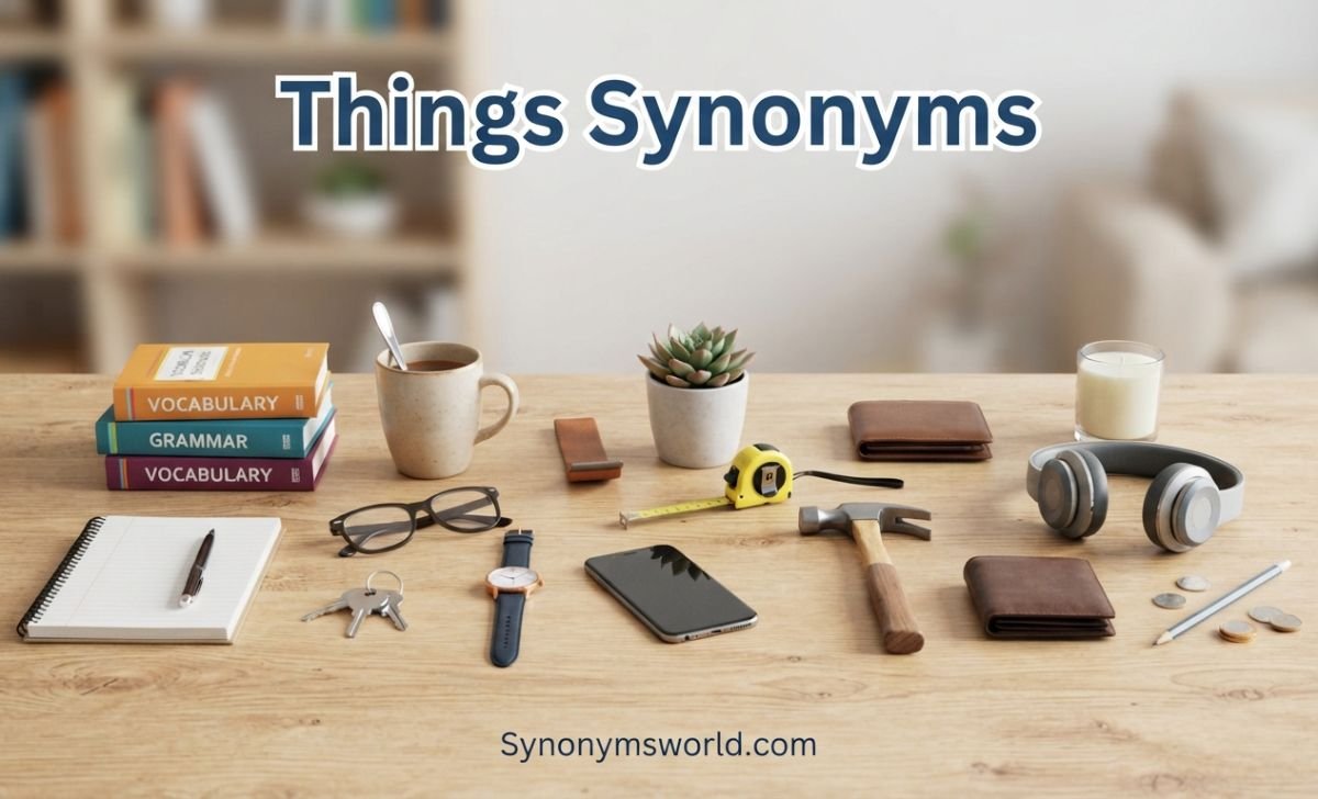 things synonyms